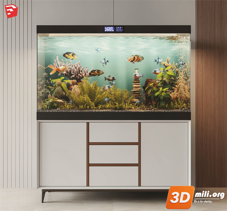 Aquarium Skp Files 